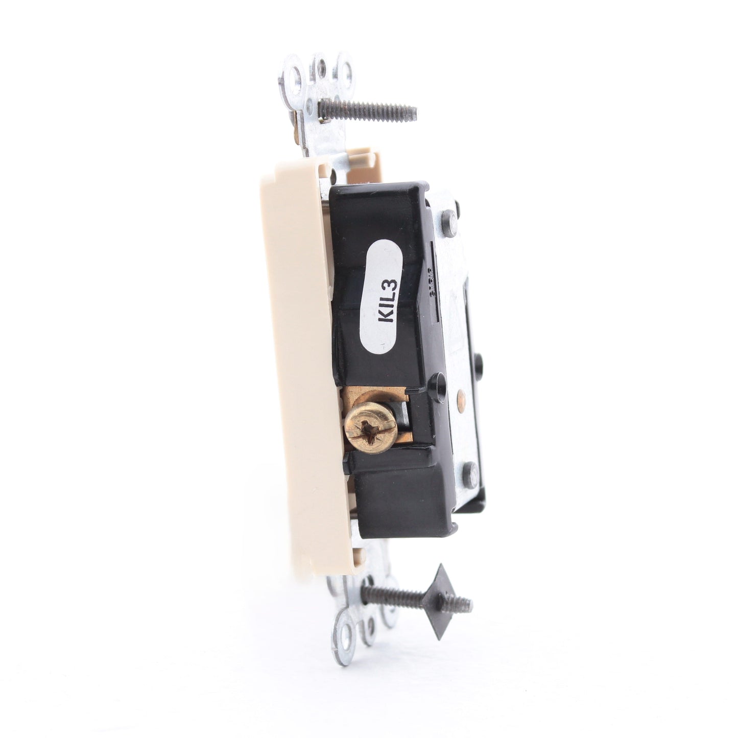 Leviton 16241-I Ivory 15A Decora Commercial Receptacle Outlet NEMA 5-15R