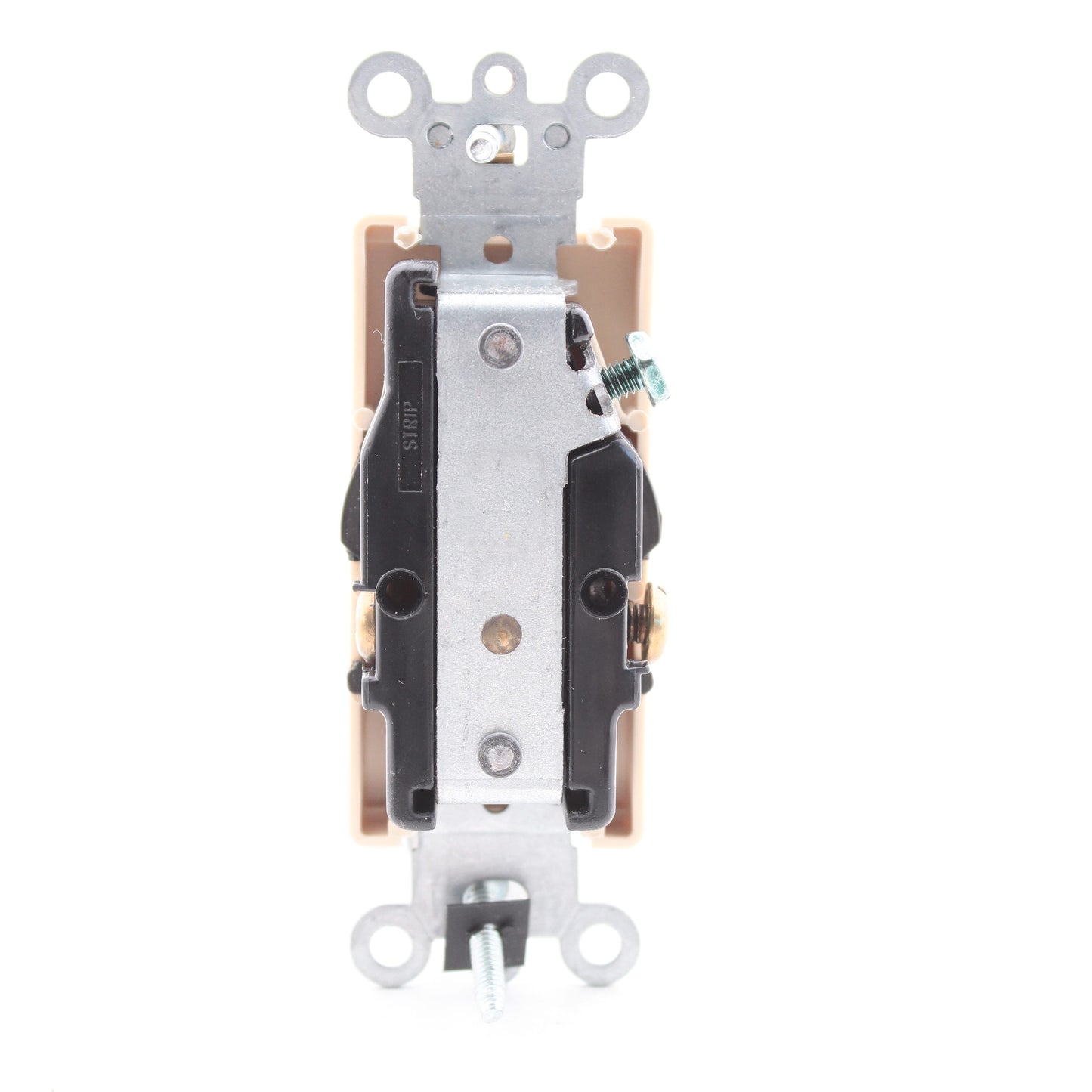 Leviton 16451-I Ivory 20A Decora Commercial Receptacle Single Outlet 6-20R 250V