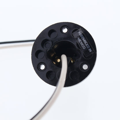 Leviton Phenolic Flanged Adapter Male E26 Medium Base 18ga Wire Leads 660W #165