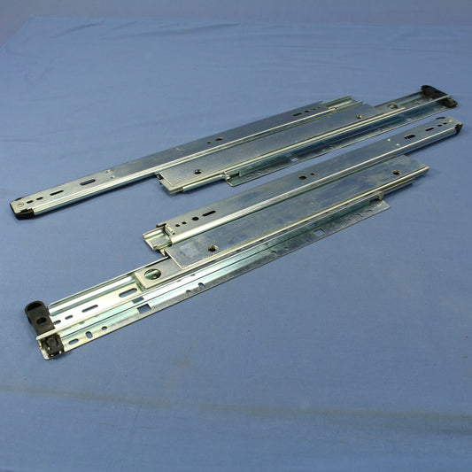 Glide-Rite 16" Full Extension Drawer Slides Side Mount 150-lb Capacity 10-Pair