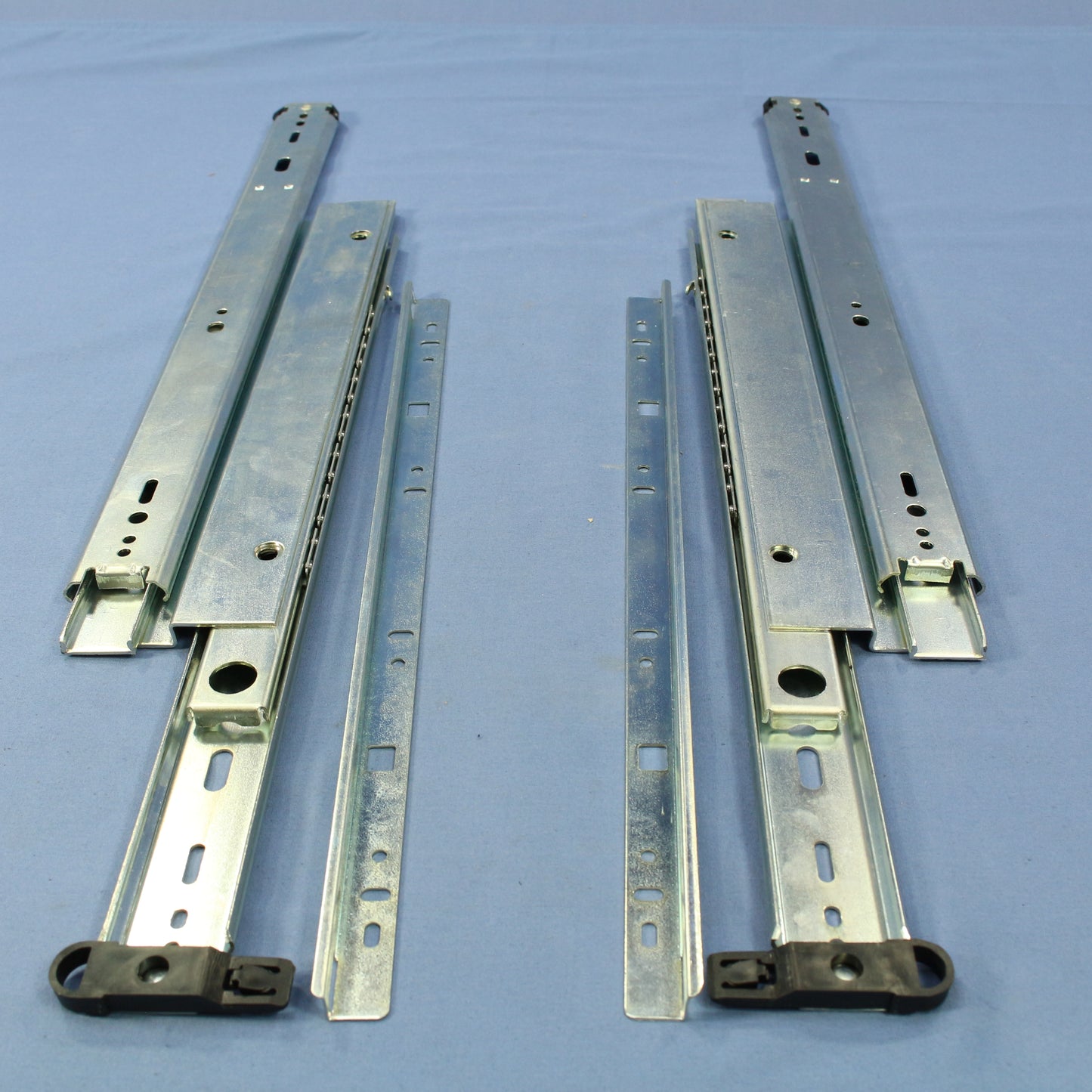 Glide-Rite 16" Full Extension Drawer Slides Side Mount 150-lb Capacity 10-Pair