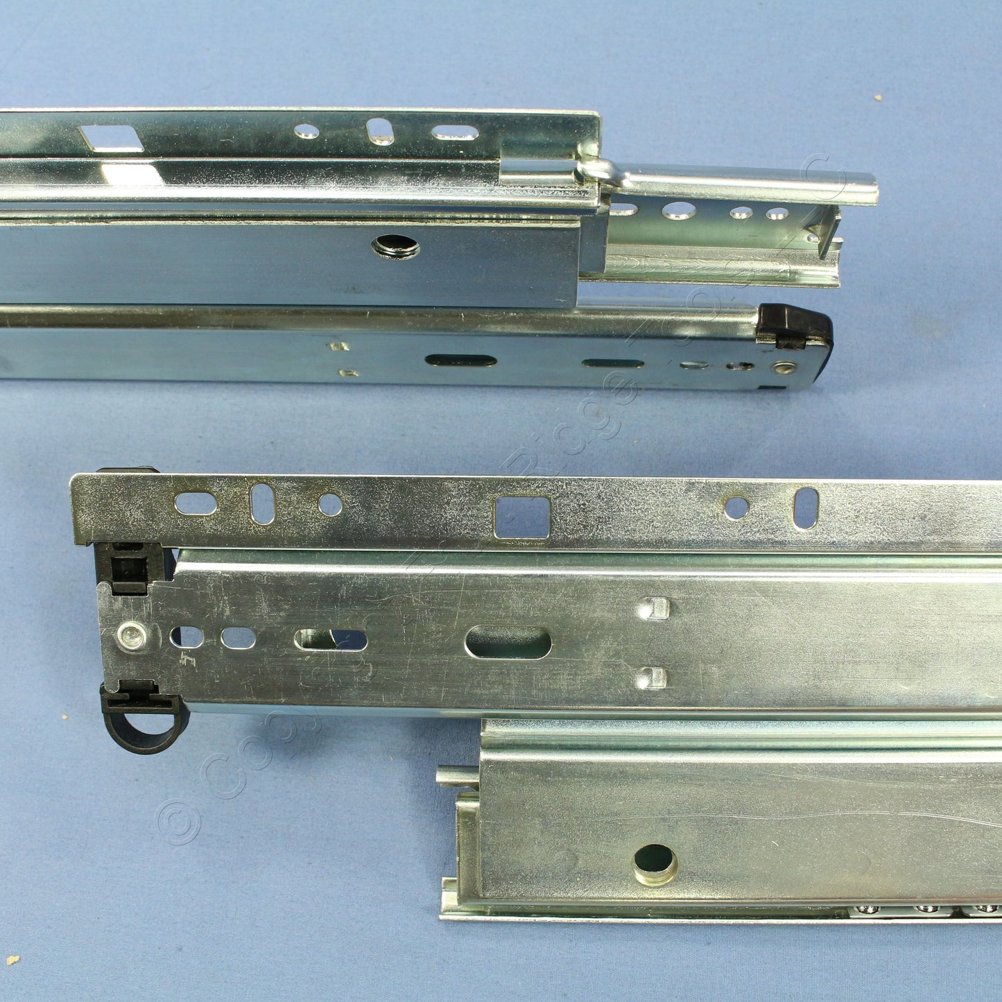 Glide-Rite 16" Full Extension Drawer Slides Side Mount 150-lb Capacity 10-Pair