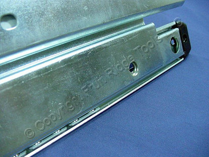 2 Pair 16" Side Mount 150-lb Capacity Full Extension Standard Drawer Slides