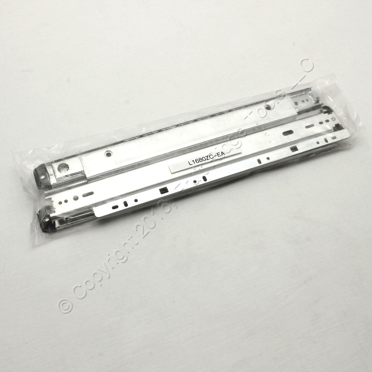 Glide Rite 16" Side Mount Heavy Duty Full 150-lb Extension Drawer Slides 1-pair