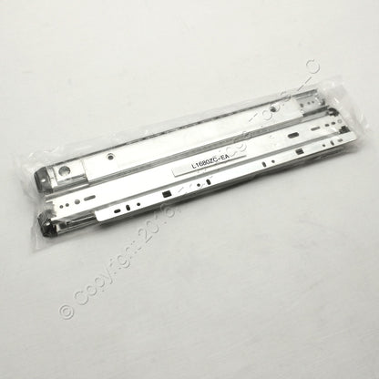 Glide Rite 16" Side Mount Heavy Duty Full 150-lb Extension Drawer Slides 1-pair