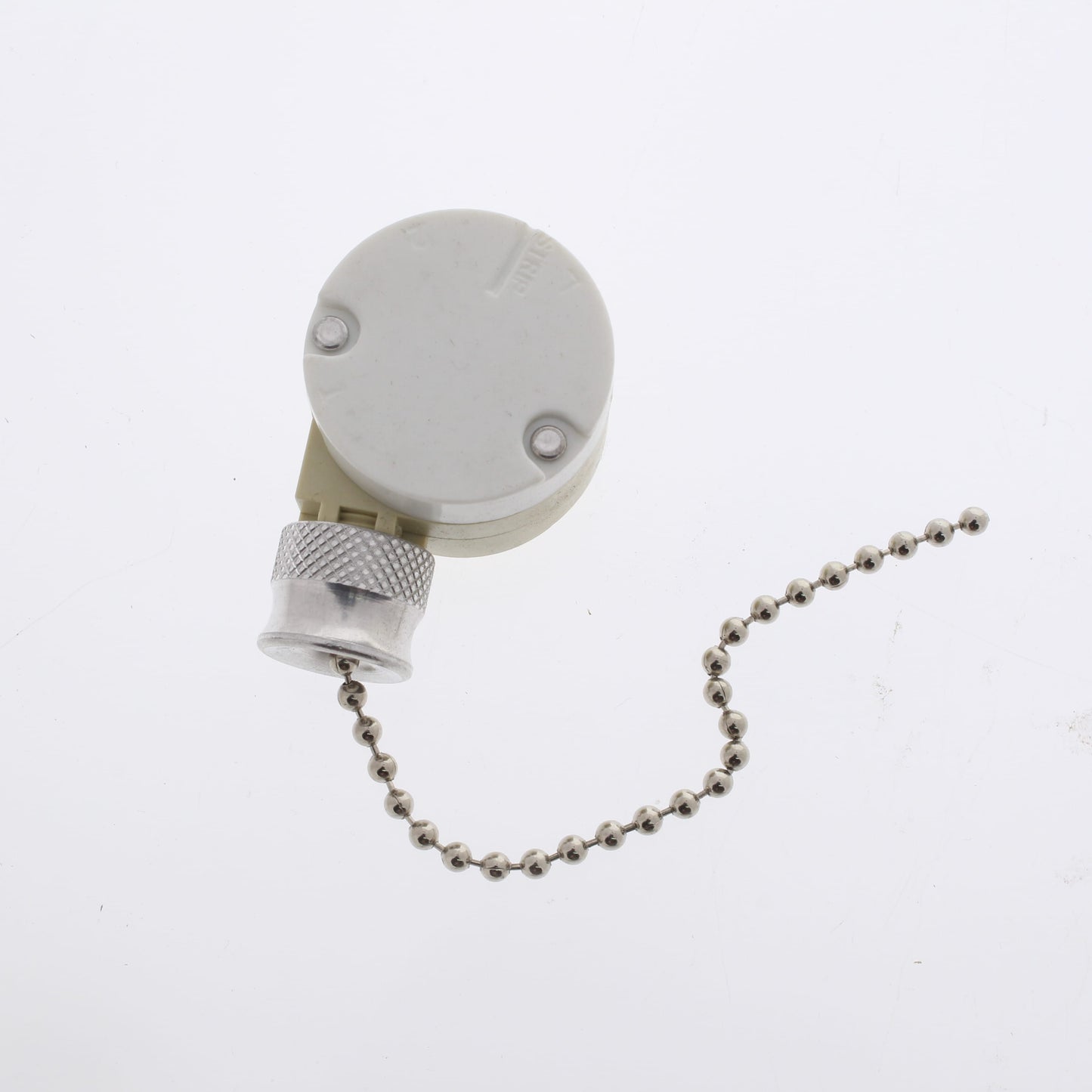 Leviton Nickel Pull Chain Rotary Appliance Switch 3-Sp 2-Circuit 1689 No Leads