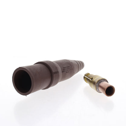 Leviton Brown 16 Series Male Detachable Cam-Type Plug Crimped 300A 600V 16D26-H