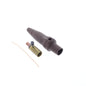Leviton Brown 16 Series Female Detachable Cam-Type Plug 220A 600V Crimped 16D34
