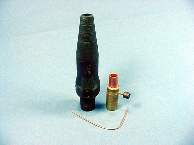 Leviton Black ECT 16 Series Female Detachable Cam Plug 300A 600V Crimped 16D35-E