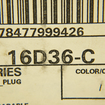 10 Leviton 16 Series Detachable Female Cam-Type Plug 300A 600V Crimped 16D36-C