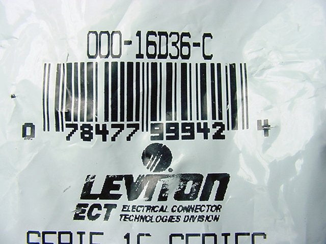 Leviton 16 Series Female Detachable Cam Plug Contact 300A 600V Crimped 16D36-C