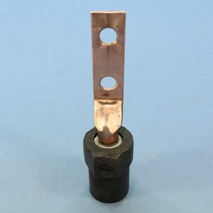 Leviton Black 16 Series Cam-Type Terminal Connector Offset 400A 600V 16M22-2E