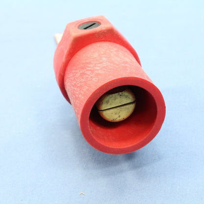 Leviton Red 16 Series Cam-Type Terminal Connector Offset 400A 600V 16M22-2R