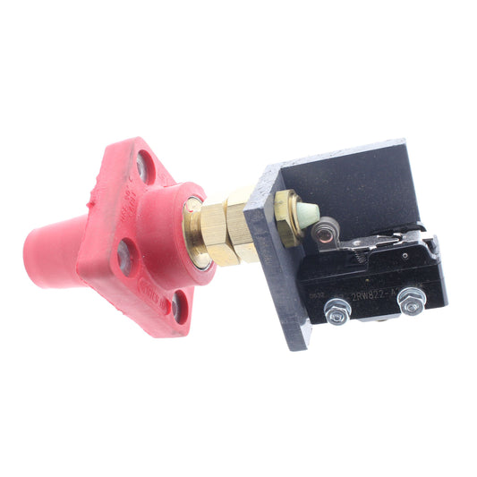 Leviton Red 16RSW-R Cam-Type Plug Panel Receptacle Microswitch ECT 16 Series