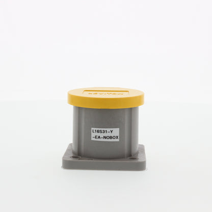 Leviton 16 Series Yellow Panel Mount Housing Automatic Closing Lid Bulk 16S31-Y