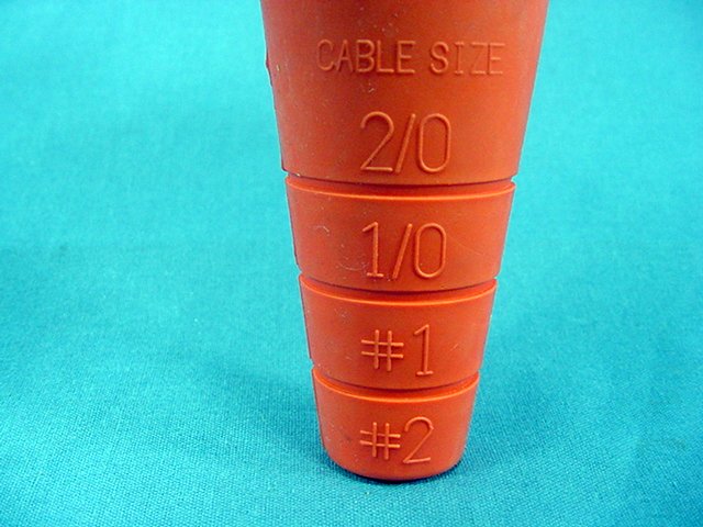Leviton 16SDF-22O Orange Cam Connector Plug Insulator Sleeve Female 16 Series