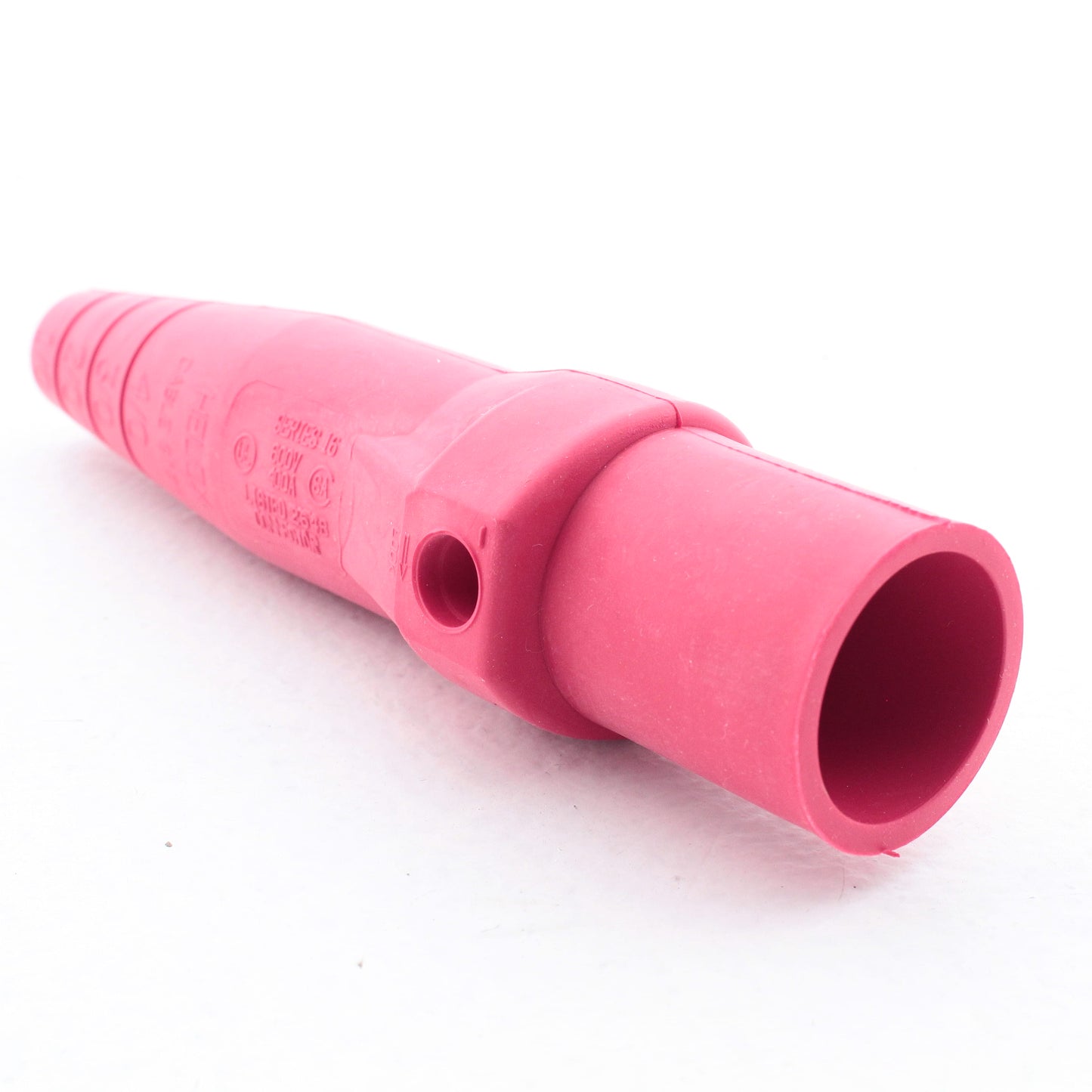 Leviton 16SDM-14R Red 16 Series Male CamType Connector Plug Insulator Sleeve