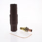 Leviton 16V23-H Brown 16 Series Vulcanized Cam-Type Plug 400A 600V Crimped