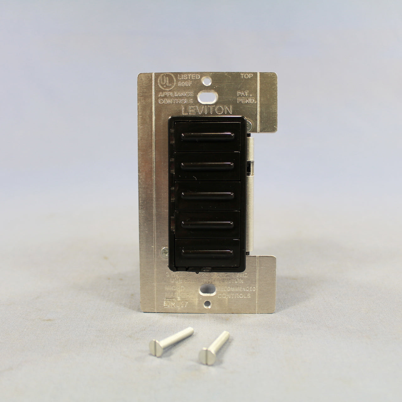 Leviton 17700-E Black Scene Selector MicroDimmer Controller Switches 5-Key 10pcs