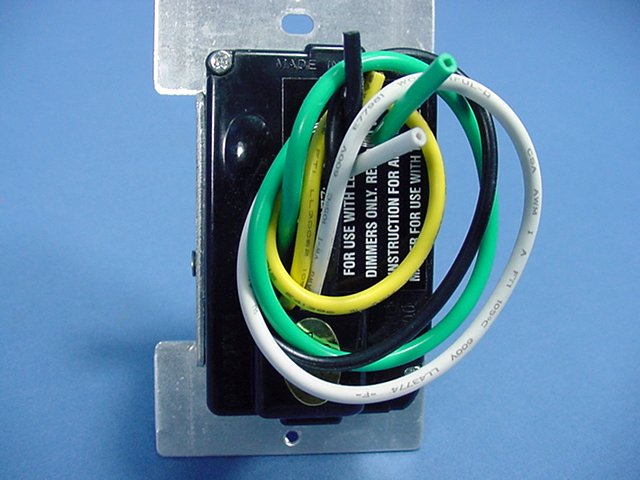 Leviton 17700-MOI Ivory On/Off Preset Monet 4-Scene Selector MicroDim Controller