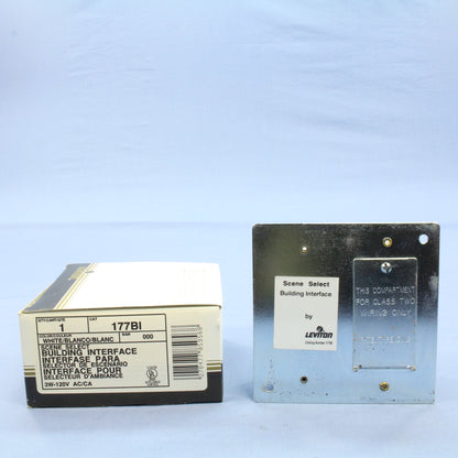 Leviton 177BI Mural Scene Select Device Contact Closure Building Interface