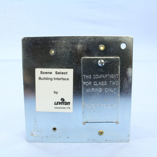 Leviton 177BI Mural Scene Select Device Contact Closure Building Interface