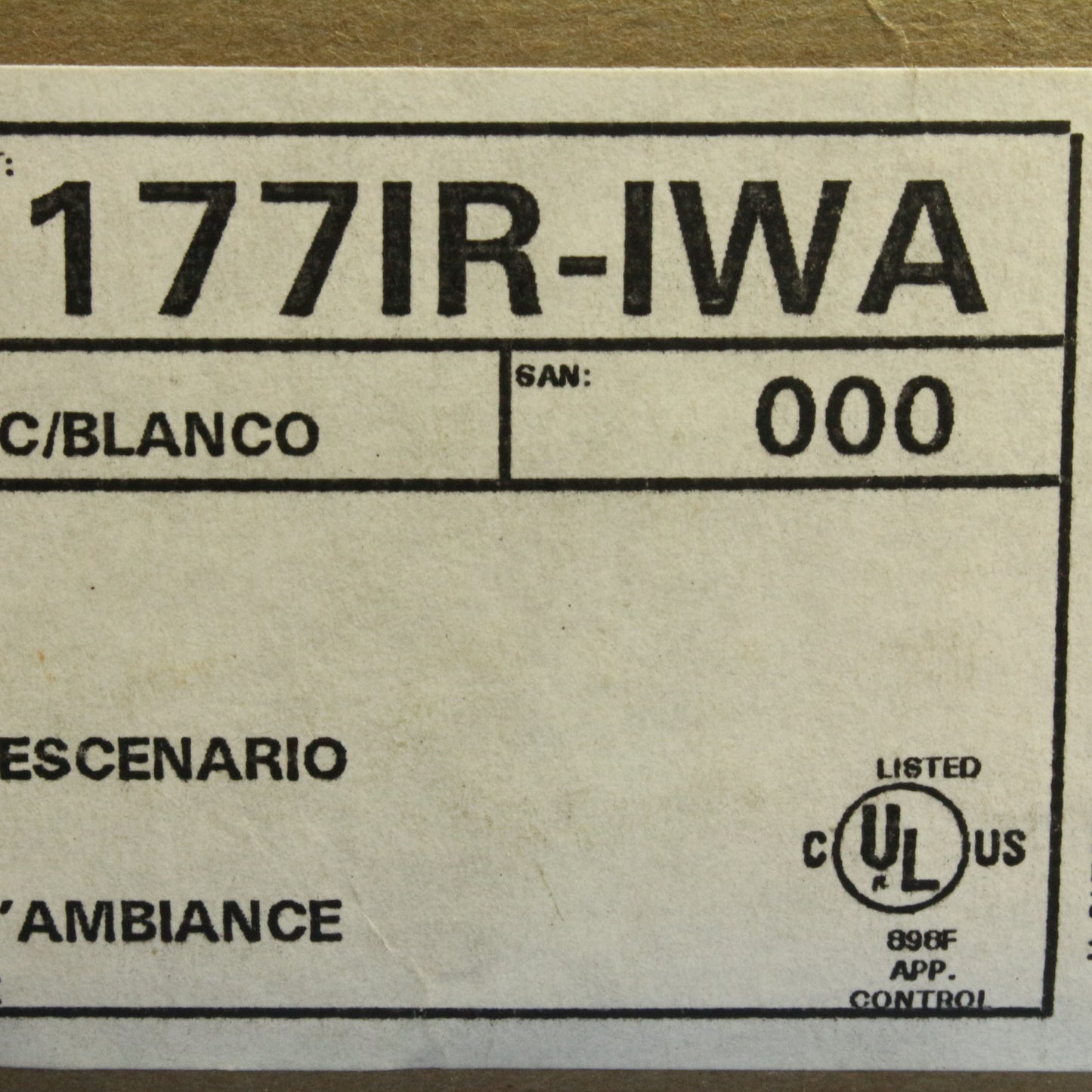 Leviton 177IR-IWA Infrared Receiver for Scene Select Dimmer Switch Controllers