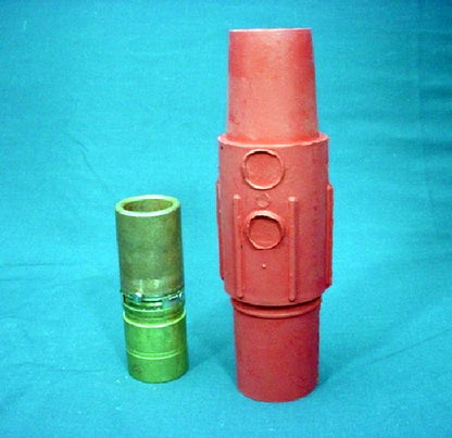 3 Leviton Red Female Cam Plugs 17 Series 500-750 MCM Crimped 690A 600V 17V26-R