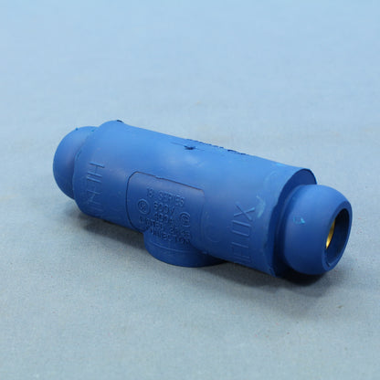 Leviton Blue Female-Female Turnaround Connector 18 Series 400A 600V 18A24-B