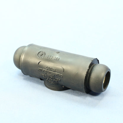 Leviton Black Female-Female Turnaround Connector 18 Series 400A 600V 18A24-E