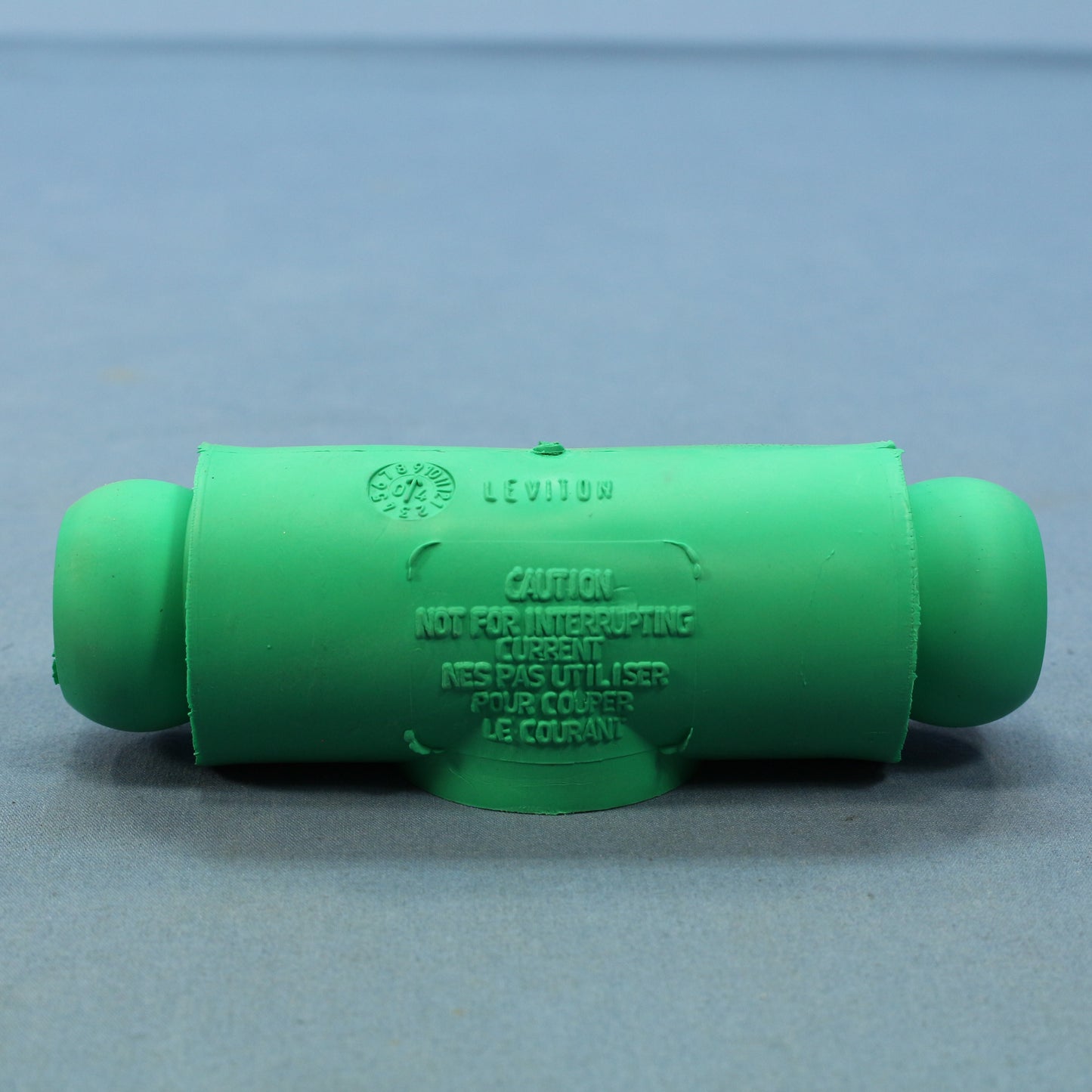 Leviton 18A24-G Green Female-Female Turnaround Connector 18 Series 400A 600V