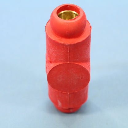 Leviton Red Female-Female Turnaround Connector 18 Series 400A 600V 18A24-R