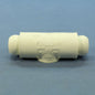 Leviton 18A24-W White Female-Female Turnaround Connector 18 Series 400A 600V