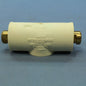Leviton 18A25-W White Male-Male Turnaround Connector Plug 18 Series 400A 600V