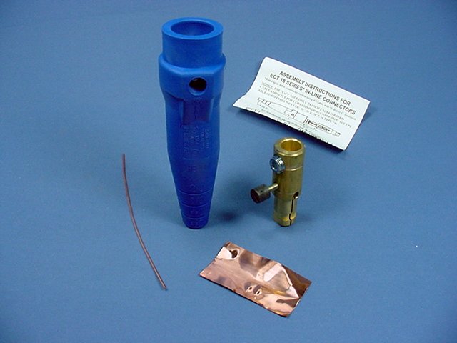 Leviton Blue ECT 18 Series Detachable Male Cam-Type Plug 235A 600V 18D21-B