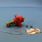 Leviton Red ECT 18 Series Cam Male Panel Receptacle Ball Nose 400A 18R23-R