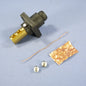 Leviton Black ECT 18 Series Cam Female Panel Receptacle Ball Nose 400A 18R24-E
