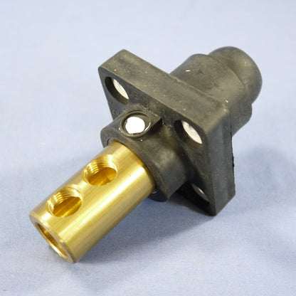 Leviton Black ECT 18 Series Cam Female Panel Receptacle Ball Nose 400A 18R24-E
