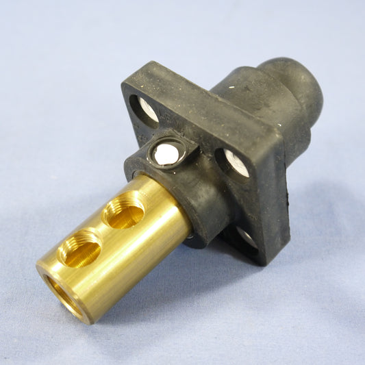 Leviton Black ECT 18 Series Cam Female Panel Receptacle Ball Nose 400A 18R24-E