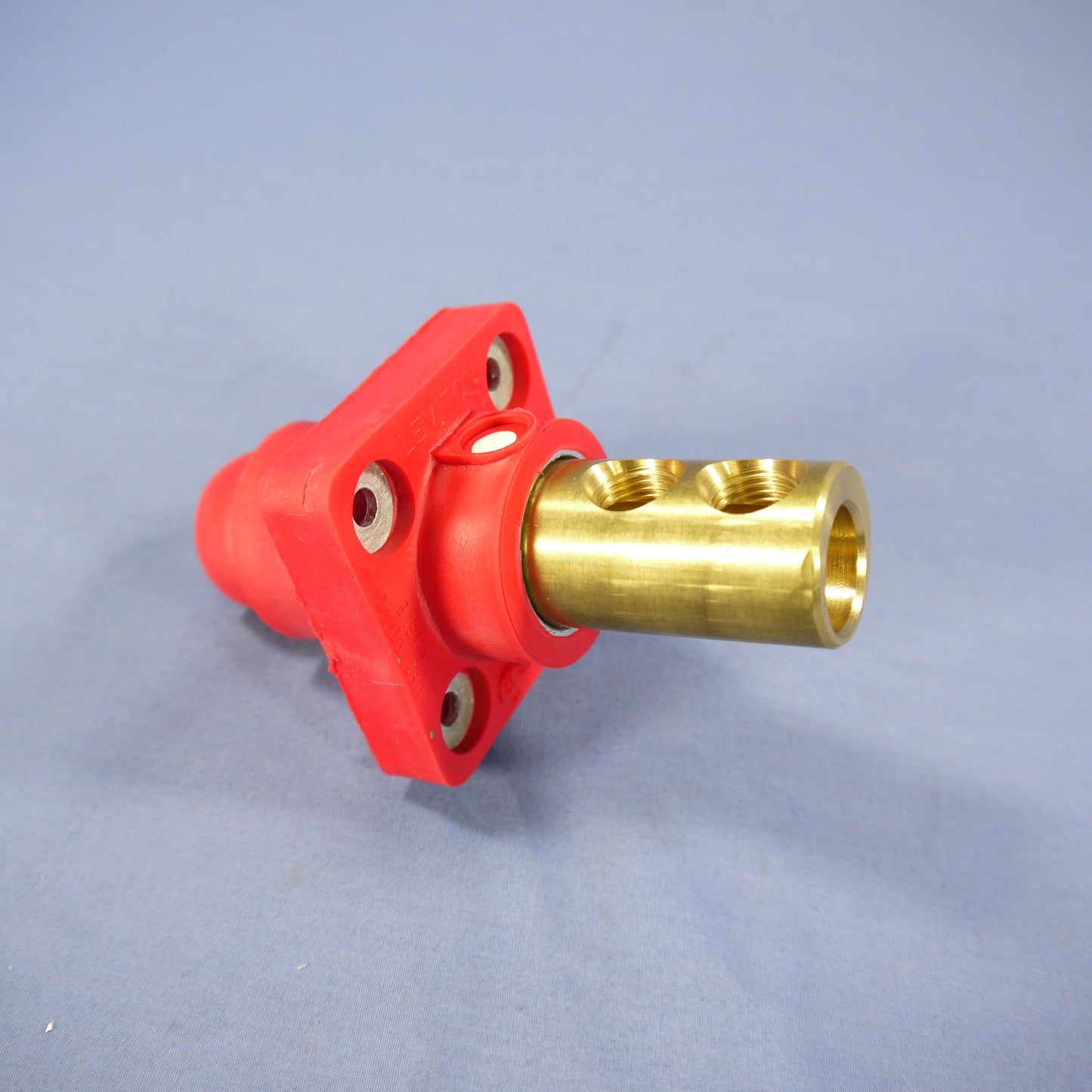 Leviton Red ECT 18 Series Cam Female Panel Receptacle Ball Nose 400A 18R24-R