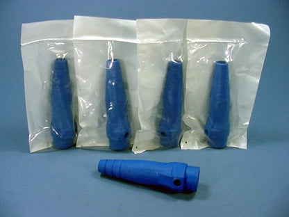 5 Blue Leviton 18 Series Female Cam-Type Connector Insulating Sleeves 18SDF-14B