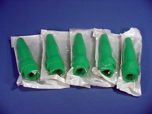 5 Leviton Green 18 Series Male Cam Plug Connector Insulating Sleeves 18SDM-14G