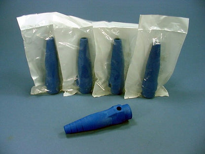 5 Leviton Blue 18 Series Male Cam Plug Connector Insulating Sleeves 18SDM-22B