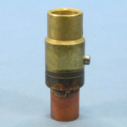 Leviton 18V28-B Blue ECT 18 Series Female Vulcanized Cam-Type Plug 400A 600V
