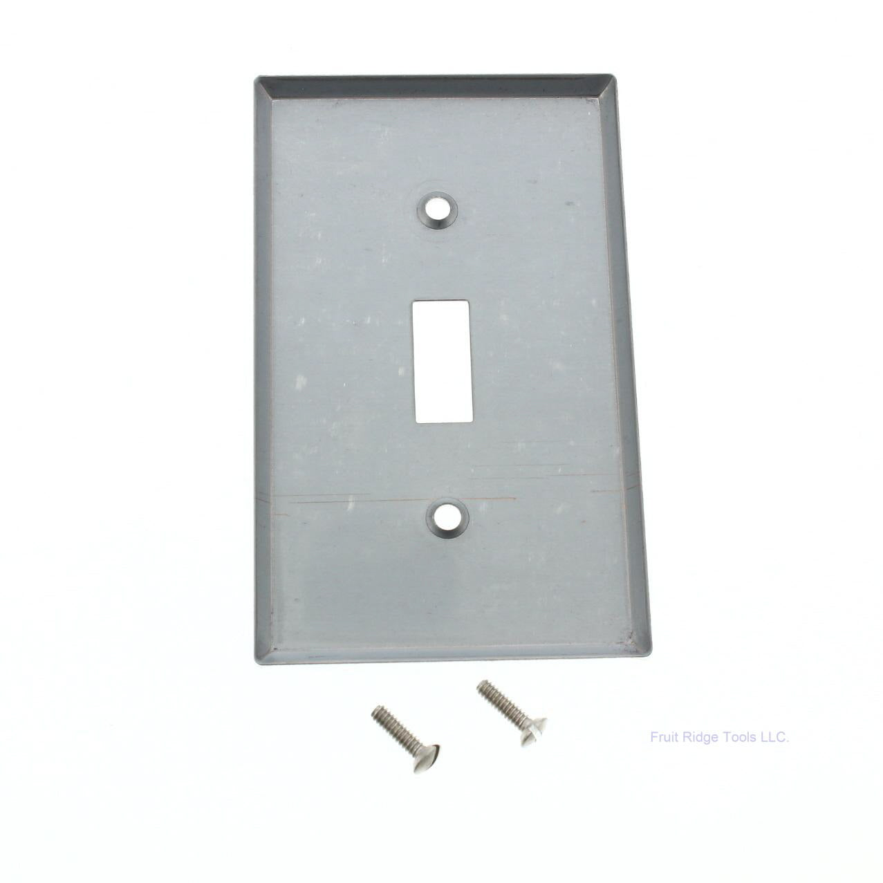 Leviton 1901 Chrome 1-Gang Toggle Chrome Plated Steel Wallplate Covers 20pcs