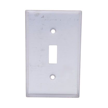 Leviton 1901 1-Gang Chrome-Plated Toggle Switch Wall Plate Cover Switchplate