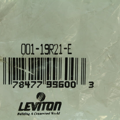 Leviton Black 19 Series Cam Type Male Panel Receptacle Threaded 690A 19R21-E