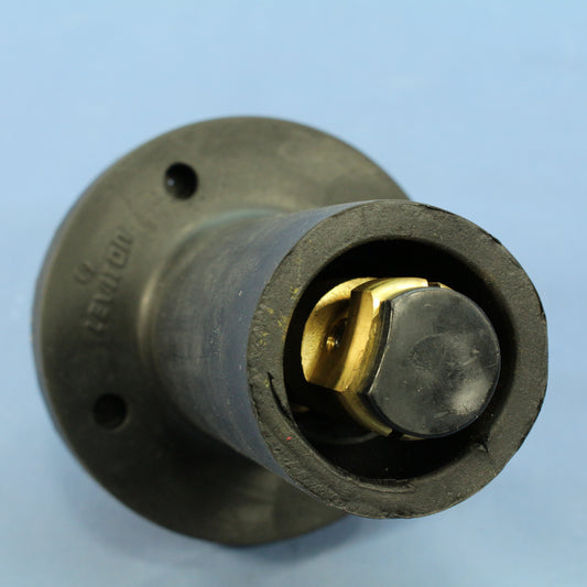 Leviton Black 19 Series Cam Type Male Panel Receptacle Threaded 690A 19R21-E