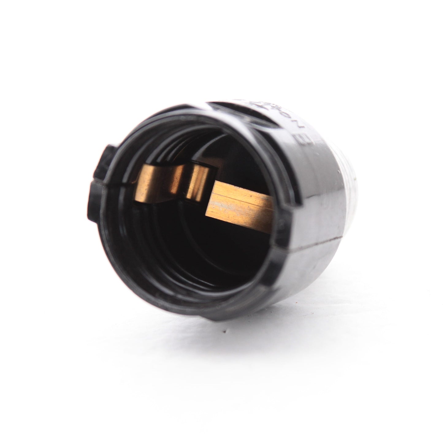Leviton 2006 Black Phenolic Light Socket Lamp Holder Extension Bulk Medium Base