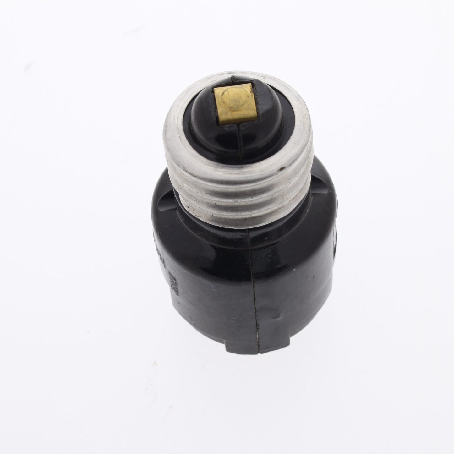 Leviton 2006 Black Phenolic Light Socket Lamp Holder Extension Bulk Medium Base
